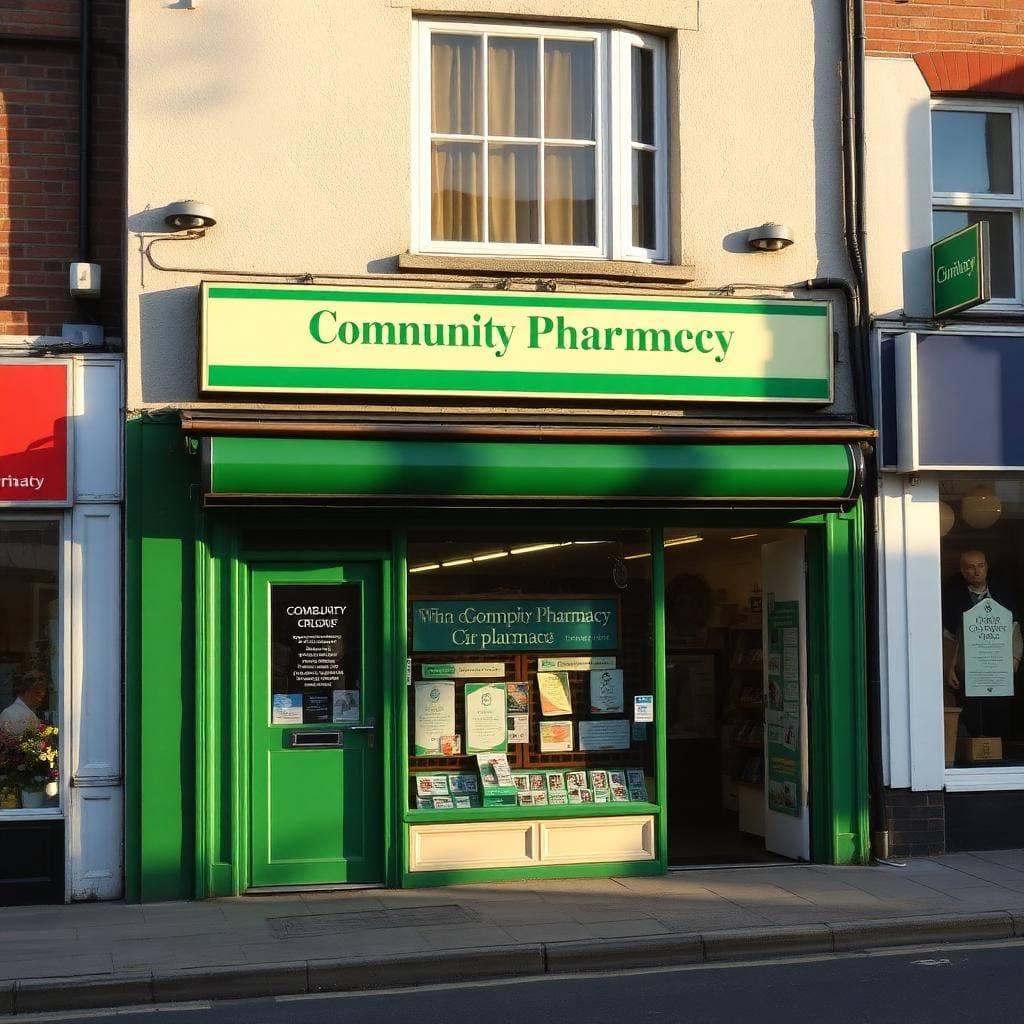 The exterior of Cedarwell on a quiet Orpington high street